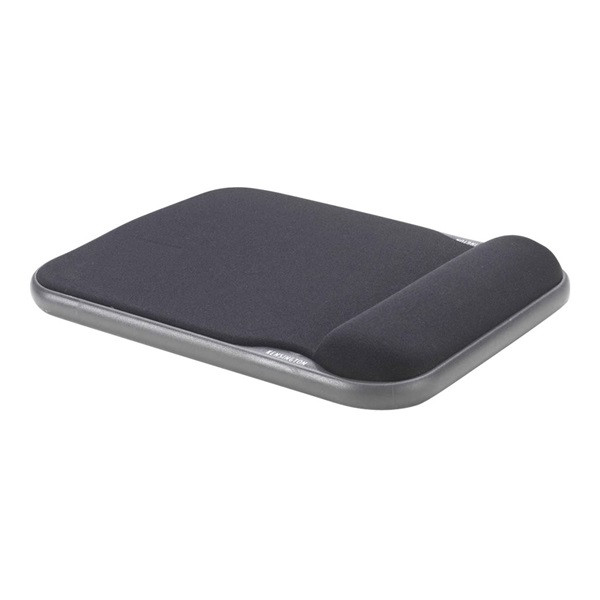 [] Musmatta 34x21cm med justerbart handledsstöd | Kensington | svart 230034 - 2
