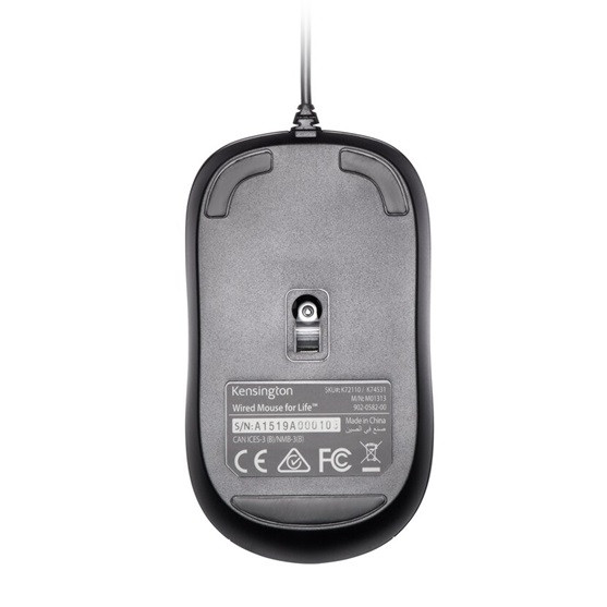 Kensington Datormus | USB-ansluten | svart | Kensington ValuMouse K72110EU 230026 - 3