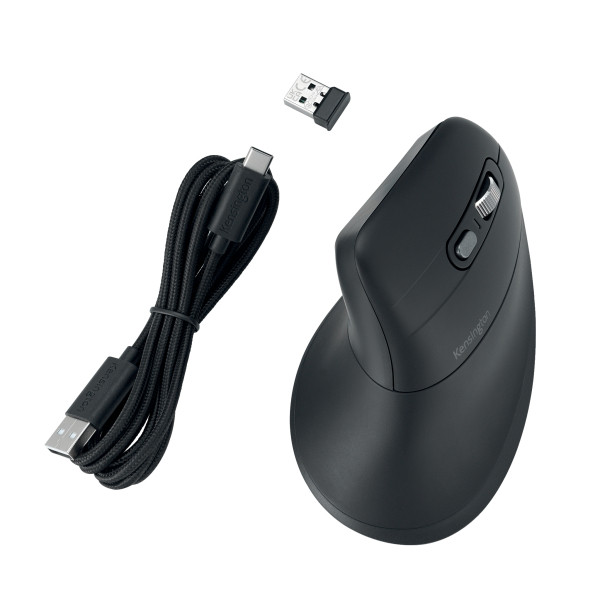 Kensington Datormus ergonomisk högerhänt | trådlös | svart | Kensington Pro Fit EQ MY630 K72482WW 230170 - 3