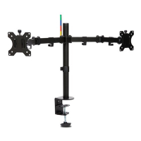 Monitorram för 2 monitorer | Kensington Smartfit Ergo | svart (med klämma) 230153