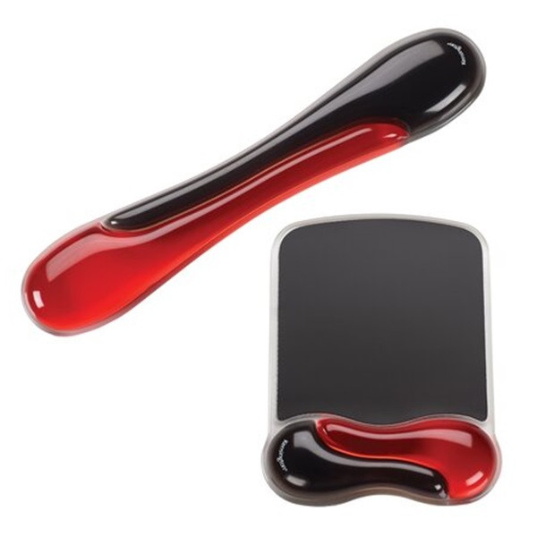 Kensington Musmatta 24x18cm med handledsstöd | Kensington Duo Gel | röd/svart 62402 230036 - 5
