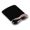 Musmatta 24x18cm med handledsstöd | Kensington Duo Gel | svart/rökig SE400186 - 1