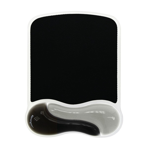 Musmatta 24x18cm med handledsstöd | Kensington Duo Gel | svart/rökig SE400186 - 2