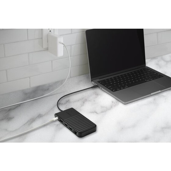 USB-C Multiport adapter 5 port | USB-A/C, HDMI, Ethernet | Kensington EQ SE001280 - 6