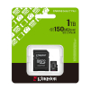Micro SDXC minneskort + adapter 1TB | Klass 10 | Kingston Canvas Select Plus Gen3 255012 - 2