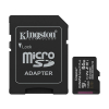 Micro SDXC minneskort + adapter 64GB | Klass 10 | Kingston Canvas Select Plus Gen3 255008 - 1