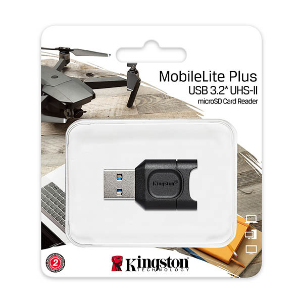 Minneskortsläsare microSD USB 3.2 | Kingston MobileLite Plus 255024 - 3