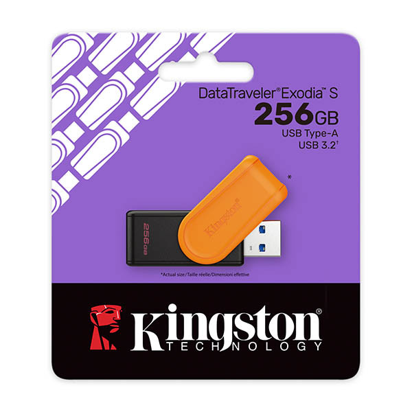USB-minne 3.2 256GB | Kingston DataTraveler Exodia S 255002 - 3