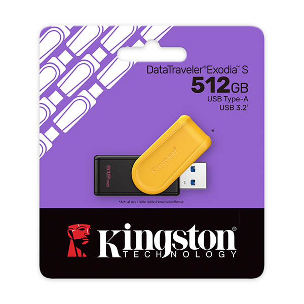 USB-minne 3.2 512GB | Kingston DataTraveler Exodia S 255003 - 3