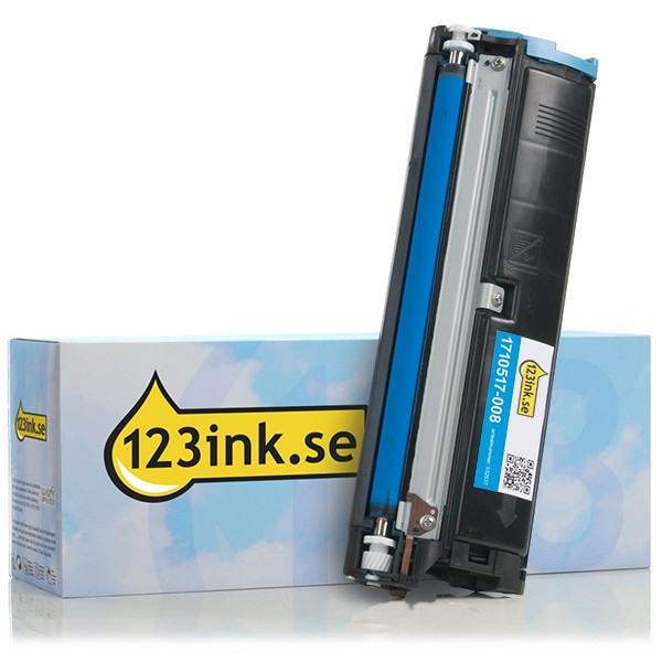 Konica Minolta 1710517-008 cyan toner (varumärket 123ink) 1710517008C 4576511C 032537 - 1