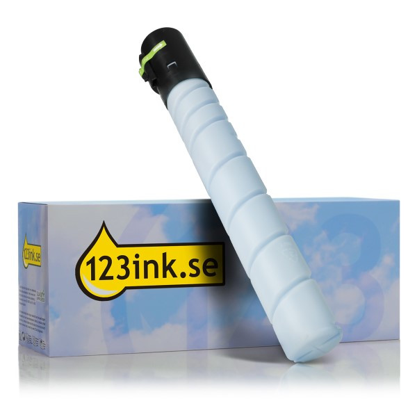 Konica Minolta TN-319C (A11G450) cyan toner (varumärket 123ink) A11G450C 072387 - 1