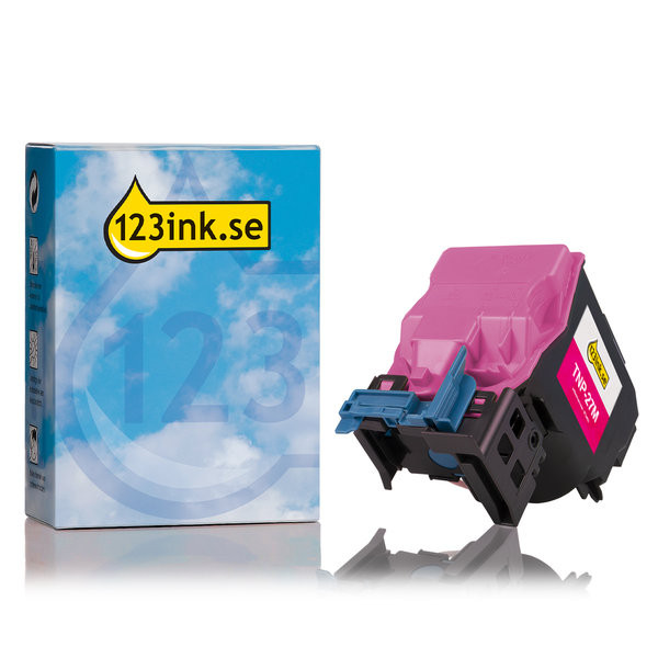 Konica Minolta TNP-27M (A0X5353) magenta toner (varumärket 123ink) A0X5353C 072499 - 1