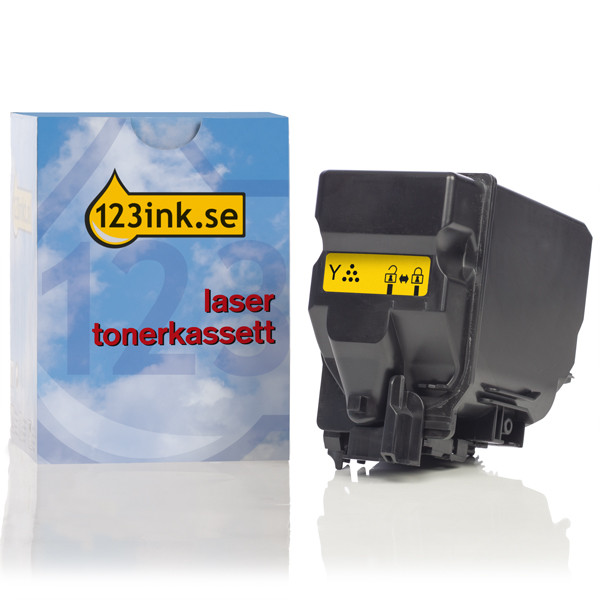 Konica Minolta TNP-48Y (A5X0250) gul toner (varumärket 123ink) A5X0250C 072831 - 1