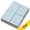 Kopieringspapper A6 80g | blå | 123ink | 6,000 ark [9kg]