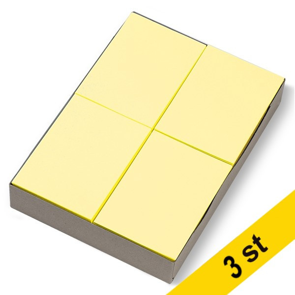 Kopieringspapper A6 80g | gul | 123ink | 2.000 ark x3 [9kg]  300617 - 1