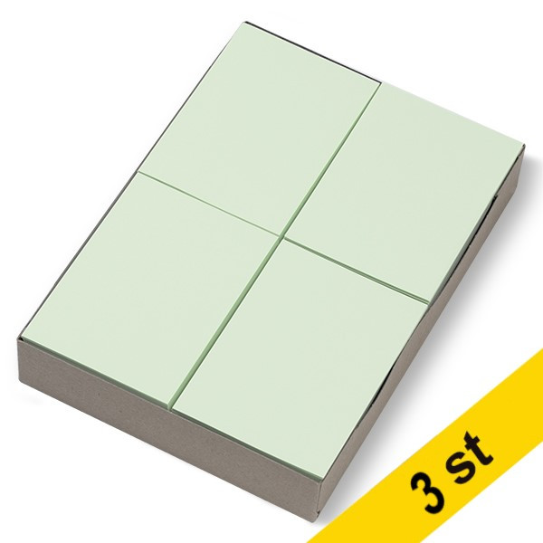 Kopieringspapper A6 80g | ljusgrönt | 123ink | 2.000 ark x3 [9kg]  300619 - 1