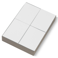 Kopieringspapper A6 80g | vit | 123ink | 2.000 ark [3kg]  300616
