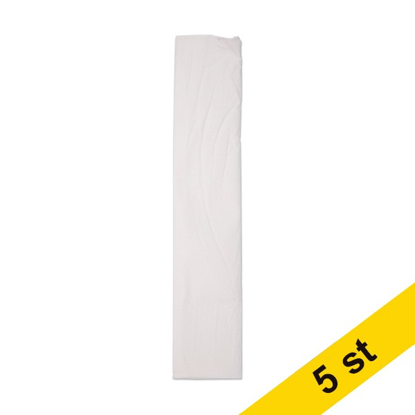 Kräppapper 250x50cm FSC® | 123ink | vit 5-pack 301699 - 1