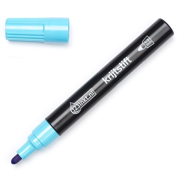 Kritpenna 1.0mm - 3.0mm | 123ink | blå 300156 - 1