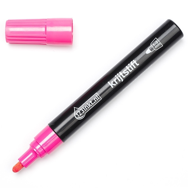 Kritpenna 1.0mm - 3.0mm | 123ink | rosa 300153 - 1