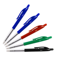 Kulspetspenna | 123ink | sorterade färger | 5st 302071 Kulspetspenna | 123ink | sorterade färger | 5st 302071