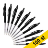 Kulspetspenna | 123ink | svart | 100st 302079 - 1
