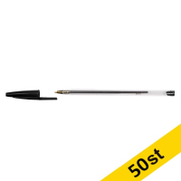 Kulspetspenna | 123ink | svart | 50st⭐