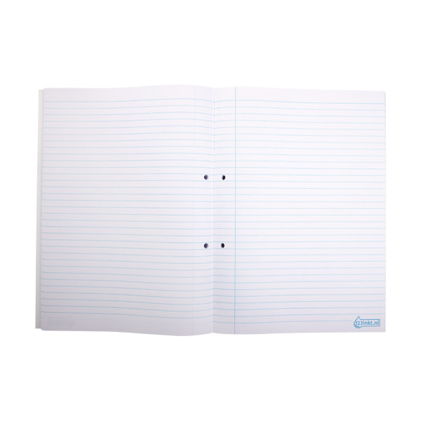 Kursblock A4 linjerat | 100 ark | 70g | 123ink 302234 - 2
