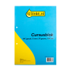Kursblock A4 rutat | 100 ark | 5mm | 123ink 01538C 302232 - 1