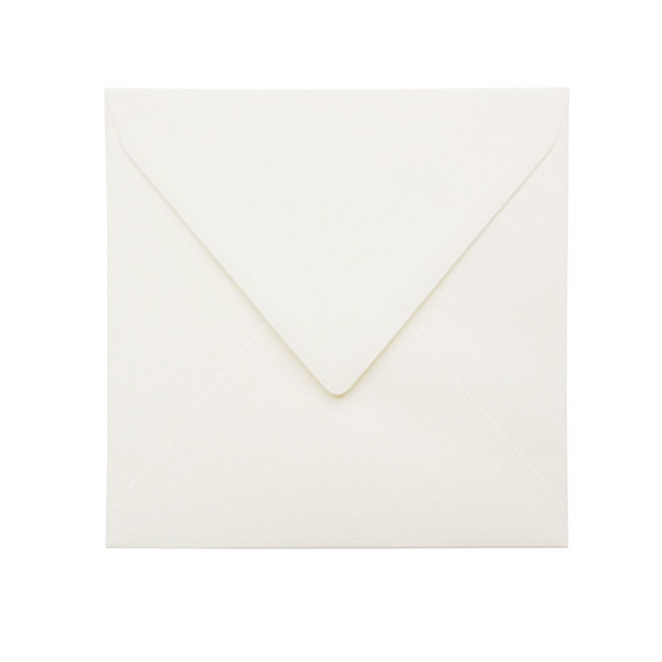 Kuvert 14x14cm vit fukthäftade | toppöppning | Büngers 5st 360940 - 1