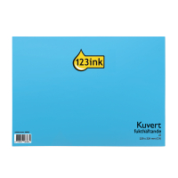 Kuvert C4 vit fukthäftande | sidoöppning | 123ink 10st 300939