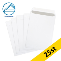 Kuvert C4 vit fukthäftande | sidoöppning | 123ink 25st 300940
