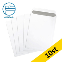 Kuvert C4 vit självhäftande | sidoöppning | 123ink 10st 300942