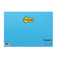 Kuvert C4 vit självhäftande | sidoöppning | 123ink 250st 123-303580 209078 303580C 300944