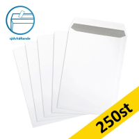 Kuvert C4 vit självhäftande | sidoöppning | 123ink 250st 300944