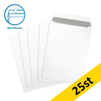 Kuvert C4 vit självhäftande | sidoöppning | 123ink 25st 300943