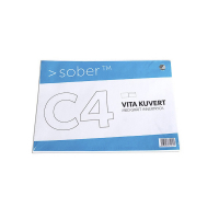 Kuvert C4 vit självhäftande | toppöppning | Mayer 50st 360018