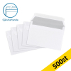Kuvert C6 vit självhäftande | toppöppning | 123ink 500st 300904 - 1