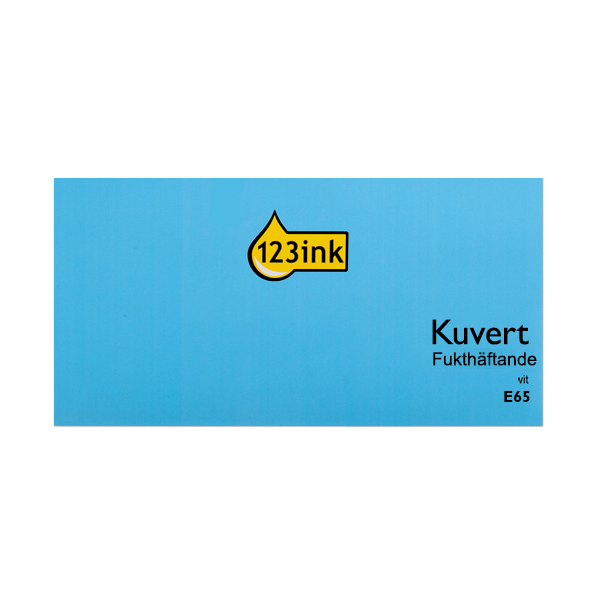 Kuvert EA5/6 vit fukthäftande | toppöppning | 123ink 25st 300905 - 1
