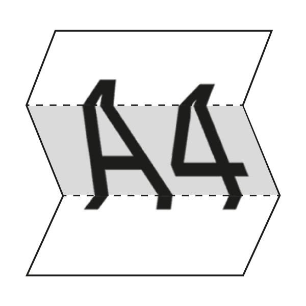 Kuvert EA5/6 vit självhäftande | toppöppning | 123ink 50st 300908 - 2