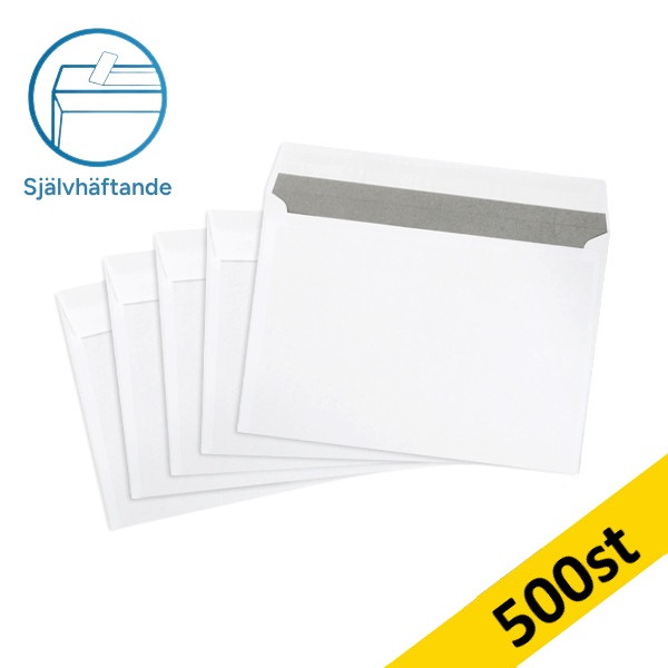 Kuvert EA5 5 vit självhäftande | toppöppning | 123ink 500st 300920 - 1