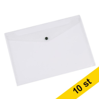 Kuvertmapp A4 | 123ink | transparent | 10st 300597