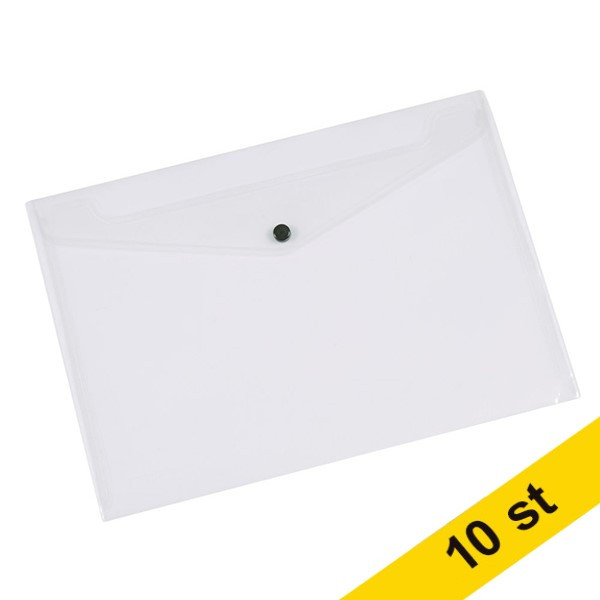 Kuvertmapp A5 | 123ink | transparent | 10st 300598 - 1