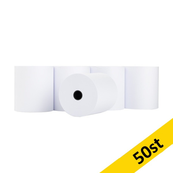 Kvittorulle 76x70x12mm | träfri | 123ink | 50st [10kg] 302708 - 1