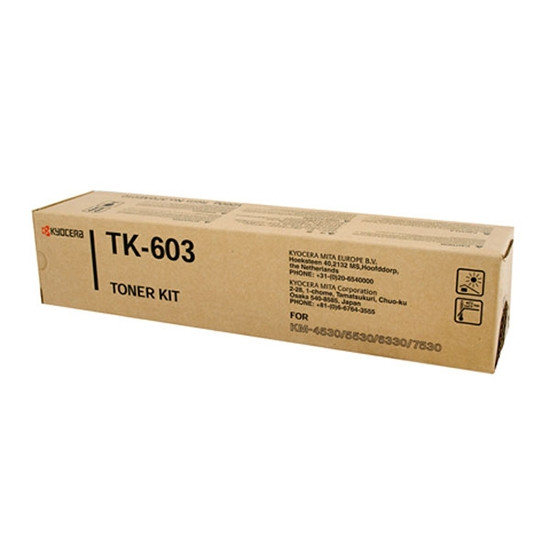 Kyocera Mita 370AE010 (TK-603) svart toner (original) 370AE010 032983 - 1