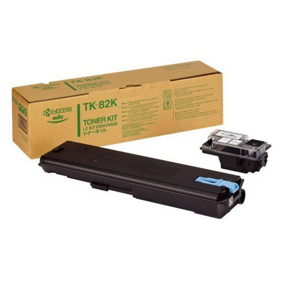 Kyocera Mita TK-82K svart toner (original) 370090KL 079208 - 1