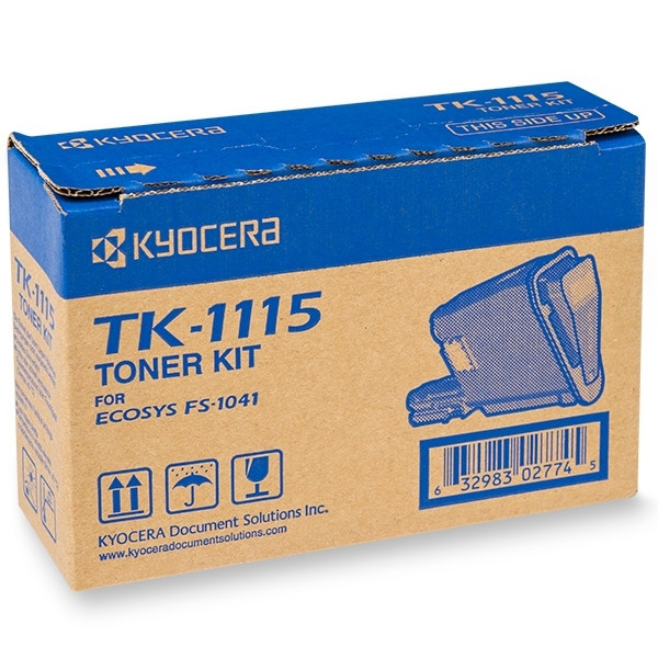 Kyocera TK-1115 svart toner (original) 1T02M50NL0 079454 - 1