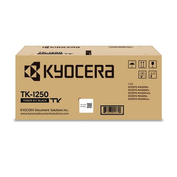 Kyocera TK-1250K svart toner (original) 1T0C3H0NL0 095122 - 1