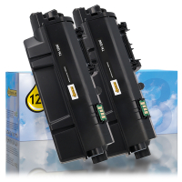 Kyocera TK-1260 svart toner 2-pack (varumärket 123ink) 095089