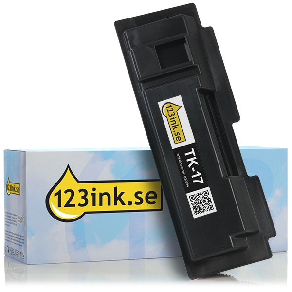 Kyocera TK-17 svart toner (varumärket 123ink) 1T02BX0EU0C 37027017C 032294 - 1